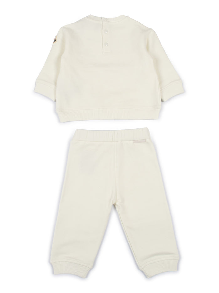 Knitwear Clothing Ensemble Beige Cotton Elastane Jumpsuit