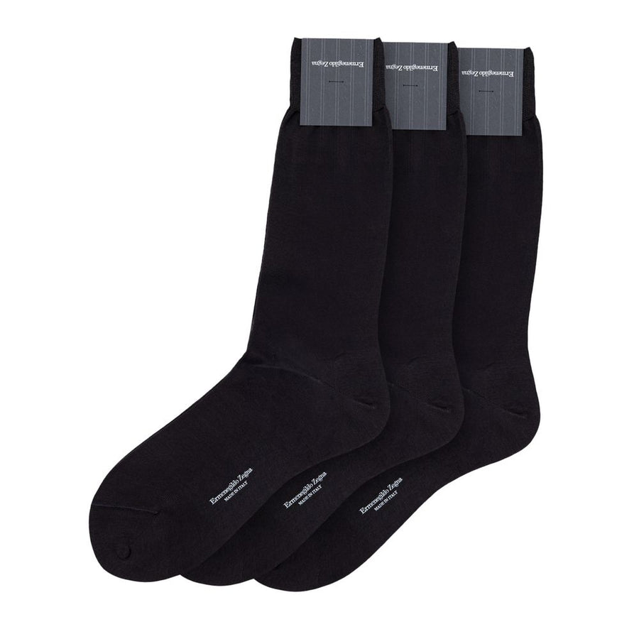 Gray Cotton Socks Clothing