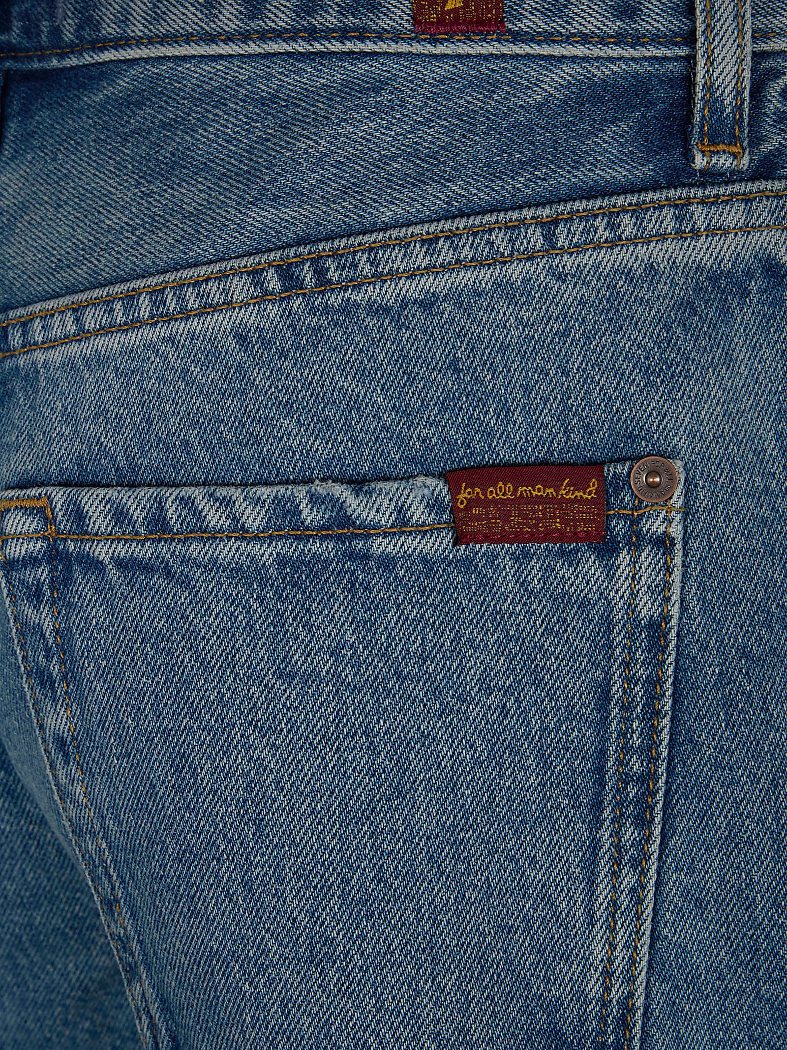 Lola Shorts Blue Cotton Jean