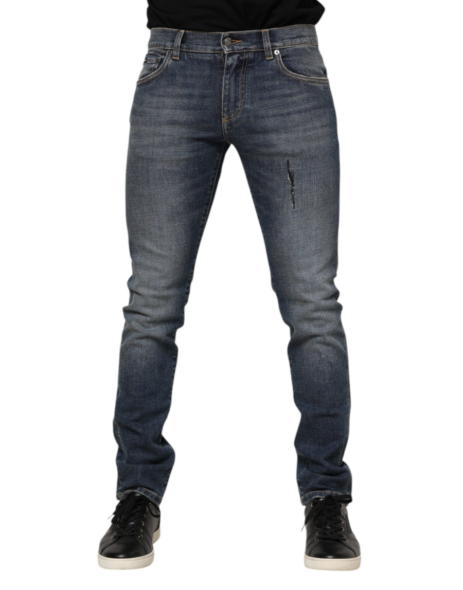 Dolce & Gabbana 98% Cotton jeans in blue