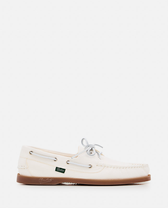 Paraboot Flat Shoes White Leather