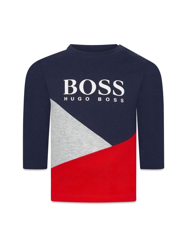 Long Sleeve T-Shirt Blue Cotton T-shirts