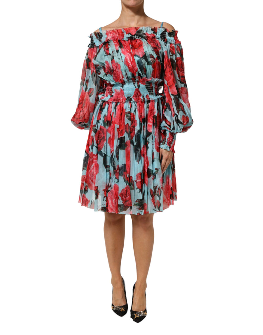 Dolce & Gabbana 100% Silk dress in multicolor