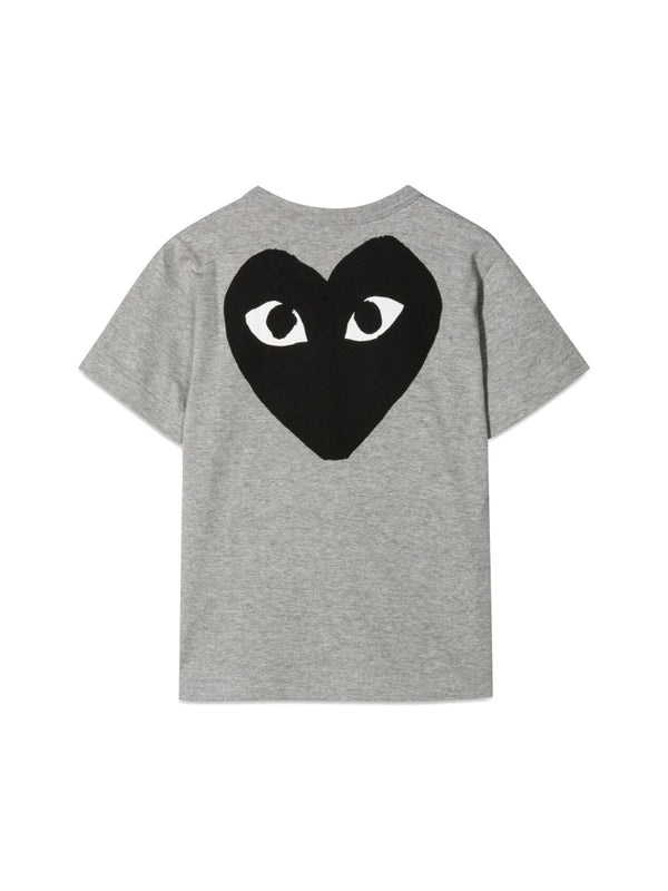 Kids Knit T-Shirt Grey Cotton T-shirts