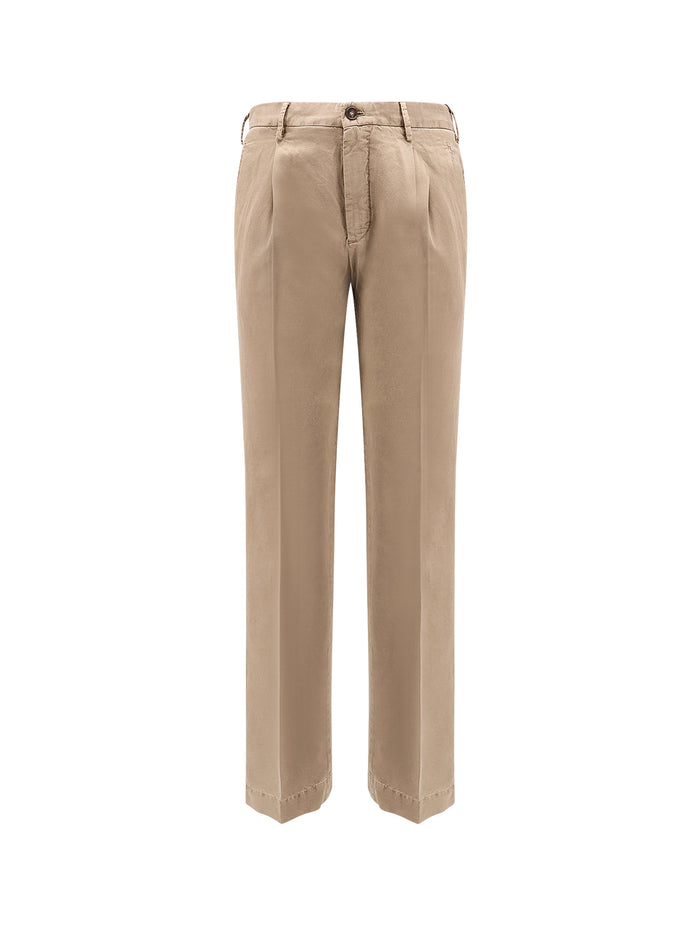 Incotex Rtw Beige Cotone Lino