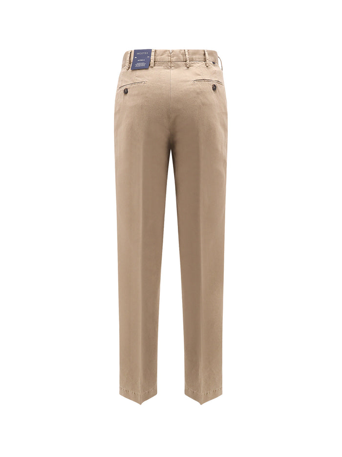 Incotex Rtw Beige Cotone Lino