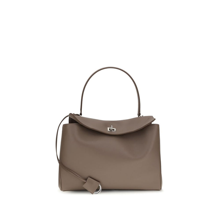 Balenciaga 100% Calf Leather Bos Taurus shoulder bag in gray