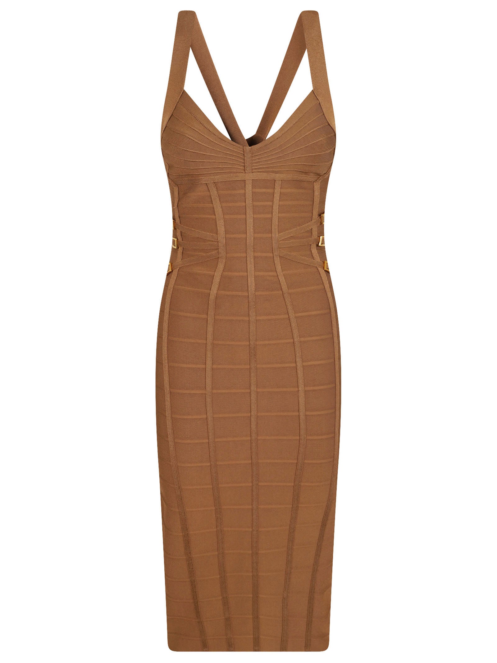 Abito Di Maglia Brown Paea