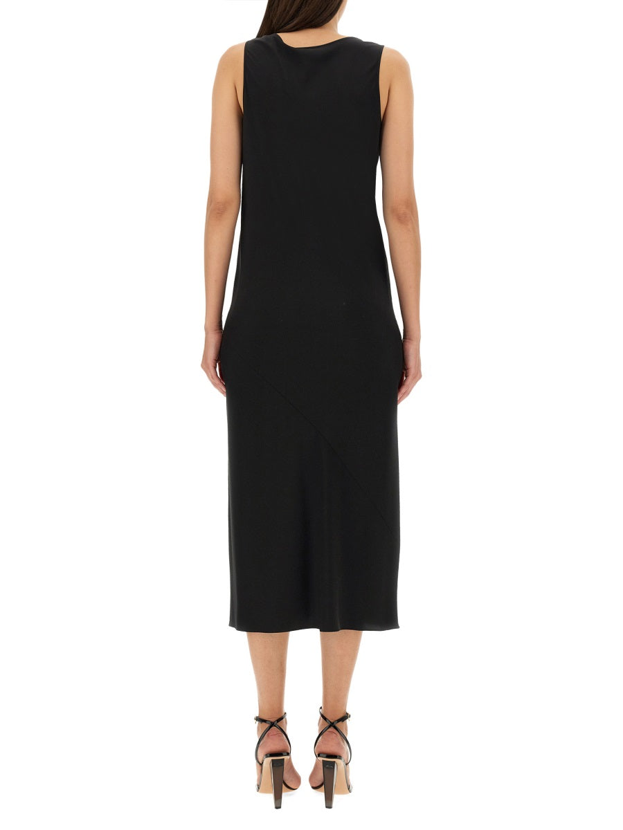 Silk Dress Black