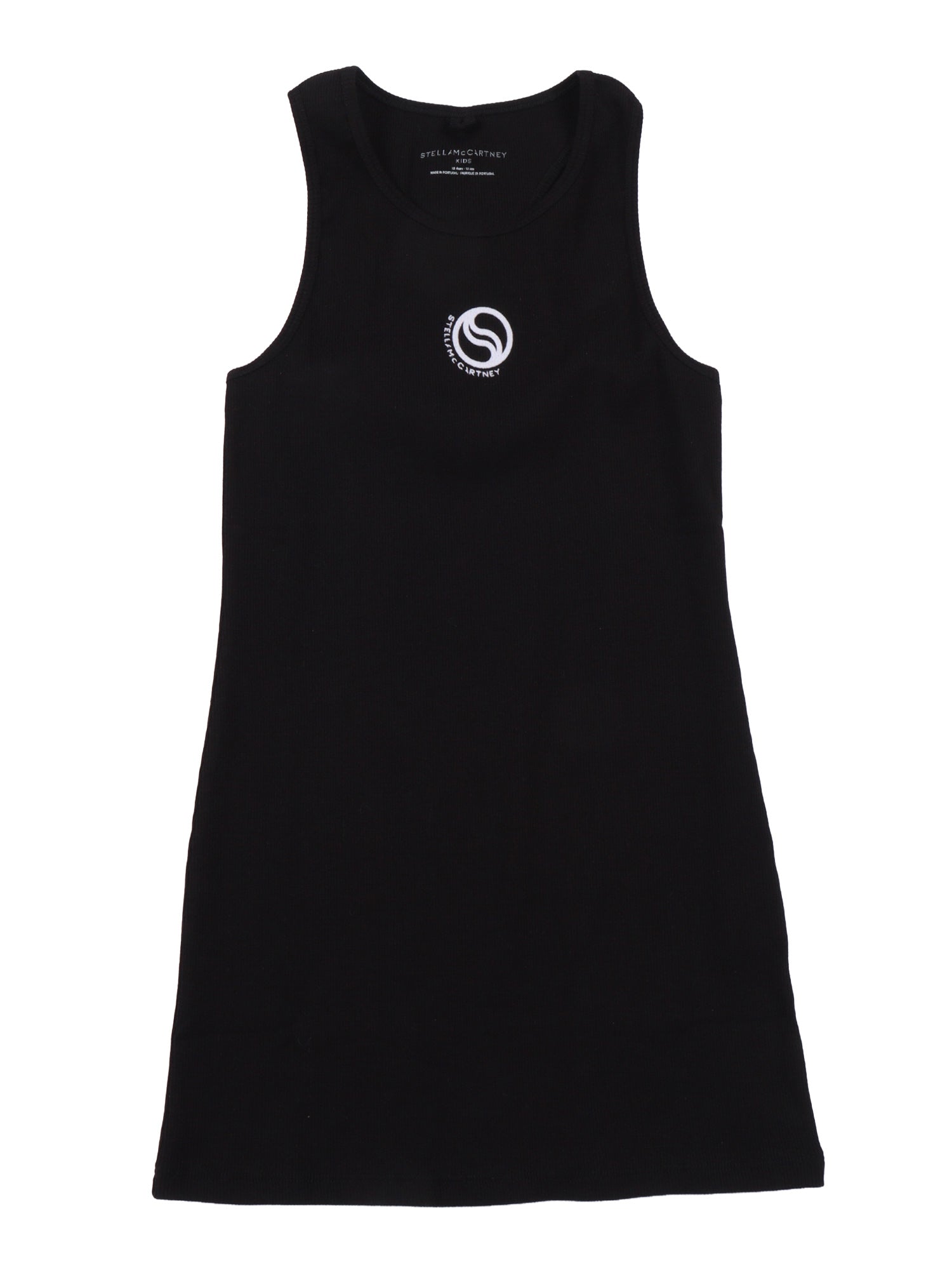JERSEY DRESS Black Cotton
