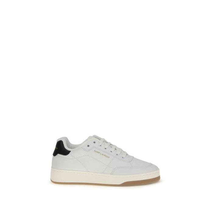 Saint Laurent Upper: 100% Calf Leather Bos Taurus; Sole: 100% Rubber sneaker in white