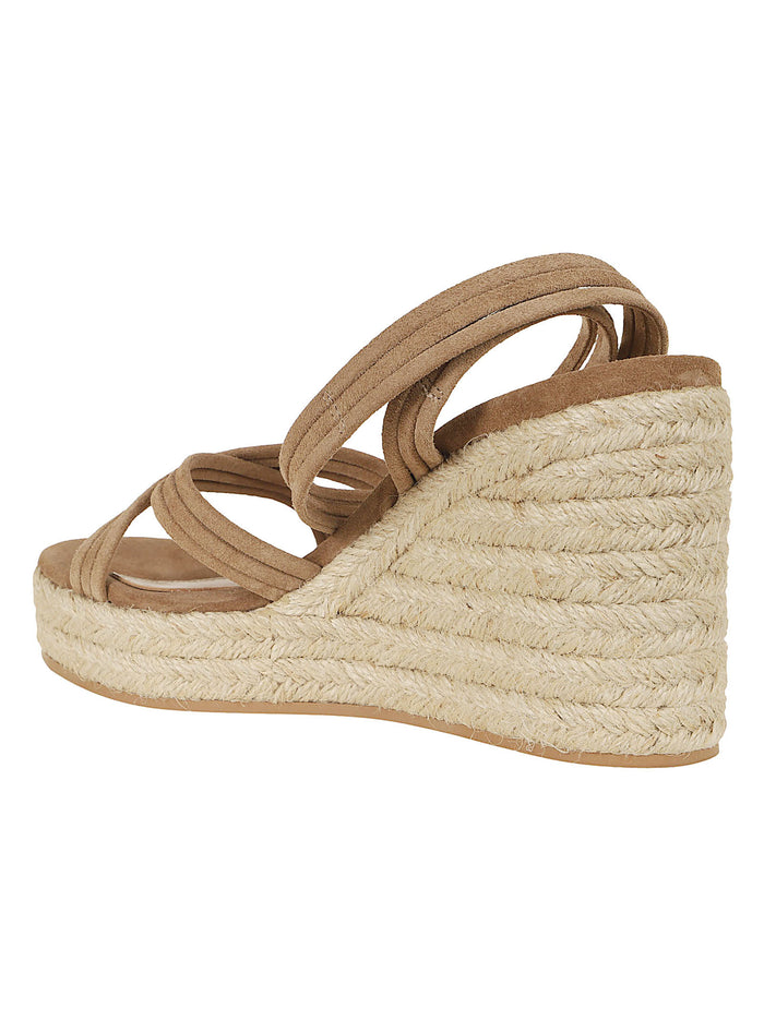 G32651 Suede+corda Nude & Neutrals Leather Calzature