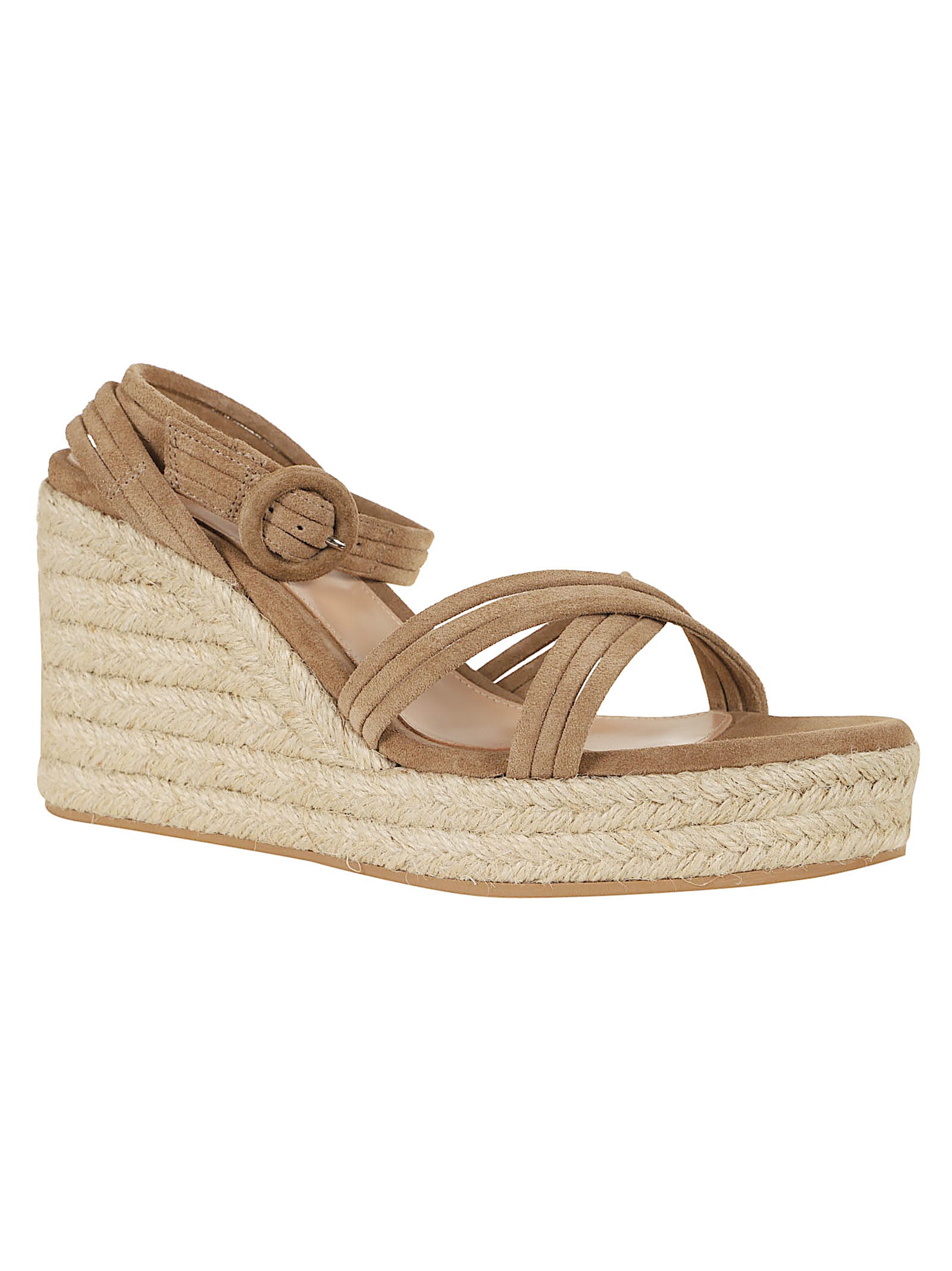 G32651 Suede+corda Nude & Neutrals Leather Calzature
