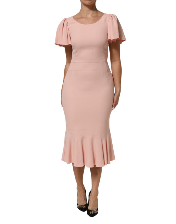 Dolce & Gabbana 46% Acetate dress in pink