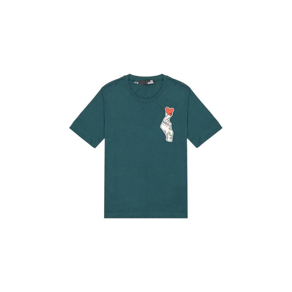 Love Moschino 100% cotton t-shirt in green