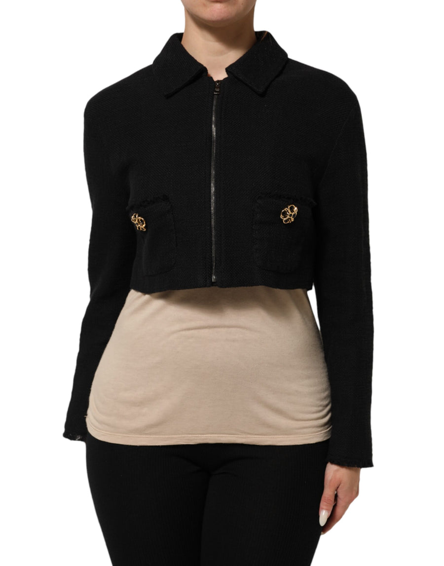 Dolce & Gabbana 97% Cotton jacket in black