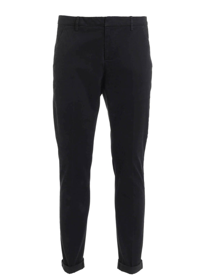 Don Dup Gaubert Trousers Black Cotton