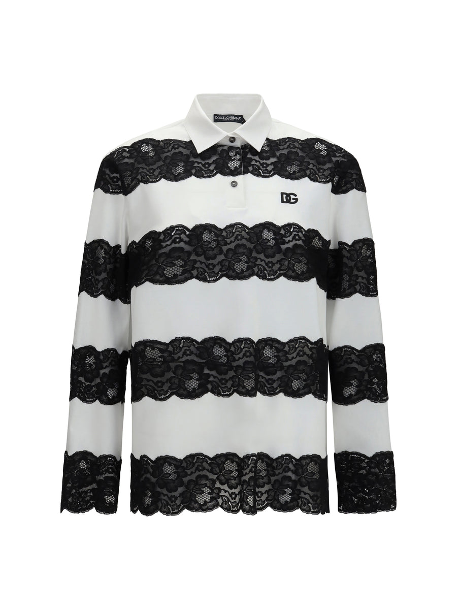 Dolce & Gabbana 95% Cotton polo in multicolor
