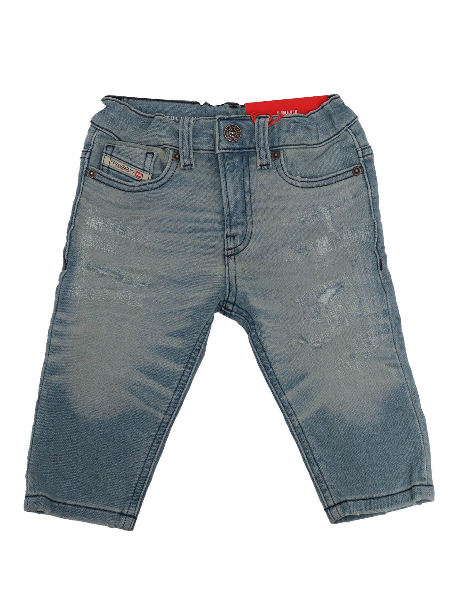 5 pockets Multicolor Cotton Polyester Elastane Jean