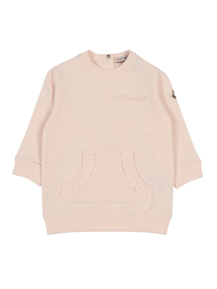 Dress Pink Elastane Cotton