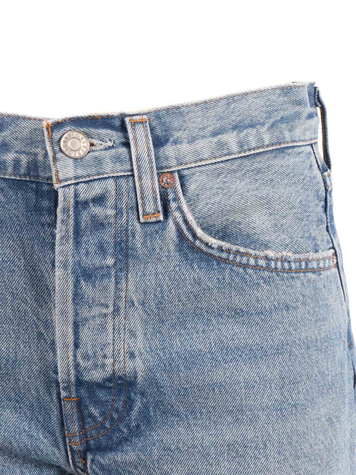 PARKER LNG LOOSE FIT VNTG SHRT Blue Bermuda Short
