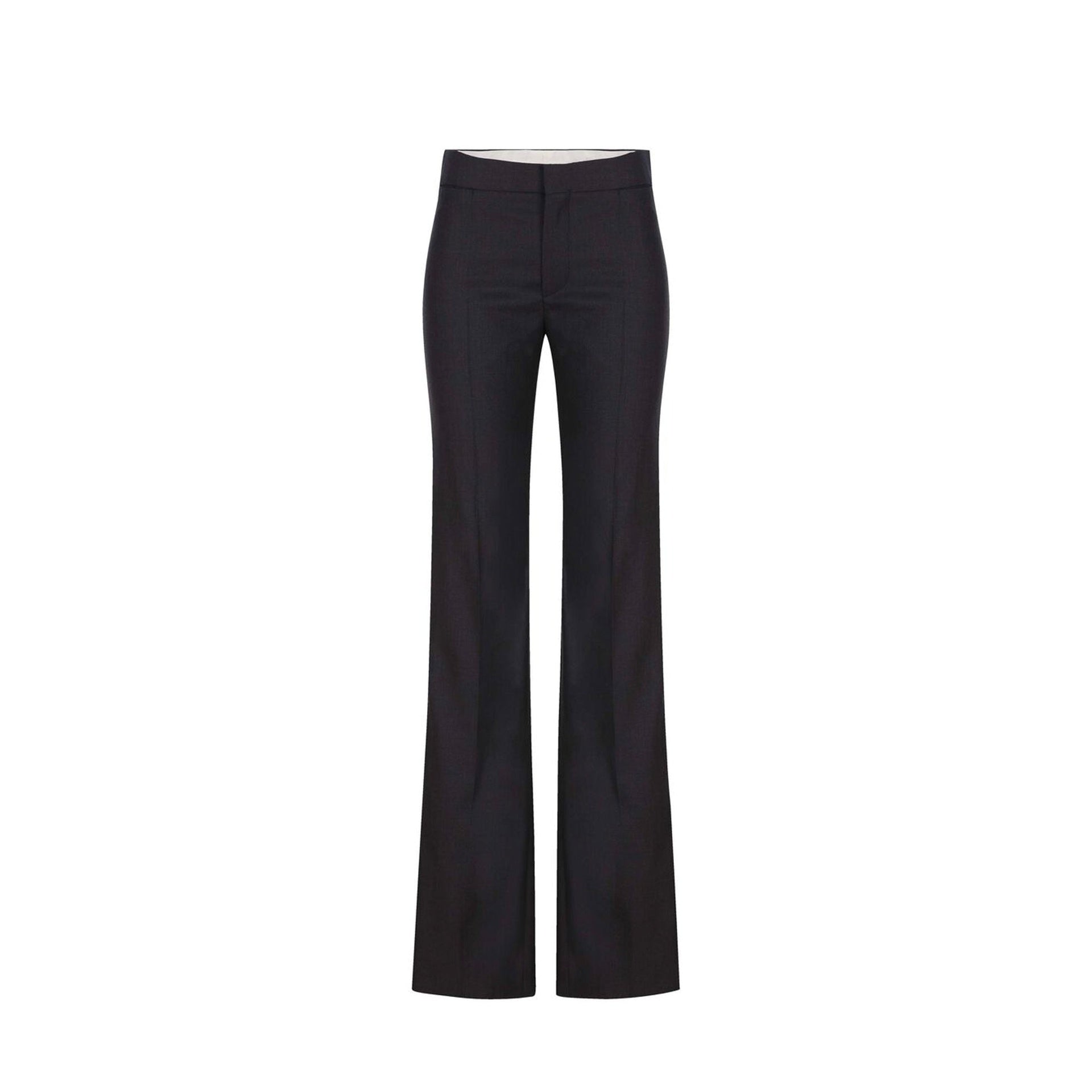 Wool Pants Gray Cashmere