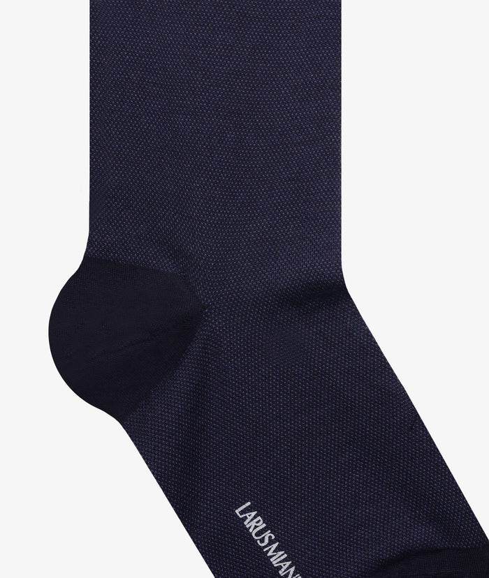 Micro Pattern Socks Black