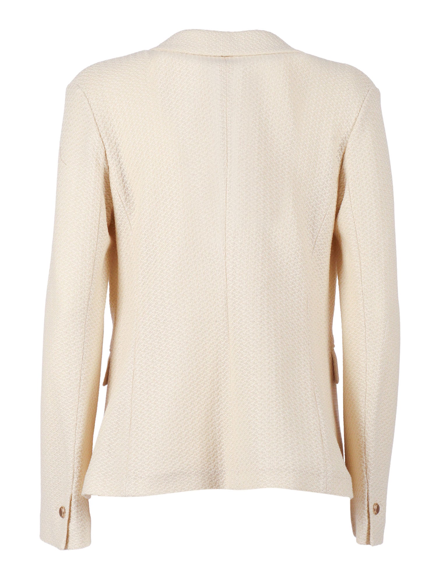 Slim Fit Cotone Beige Cotton� Jacket