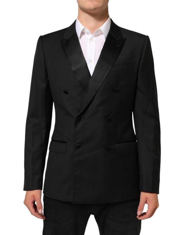 Dolce & Gabbana 87% Wool blazer in black