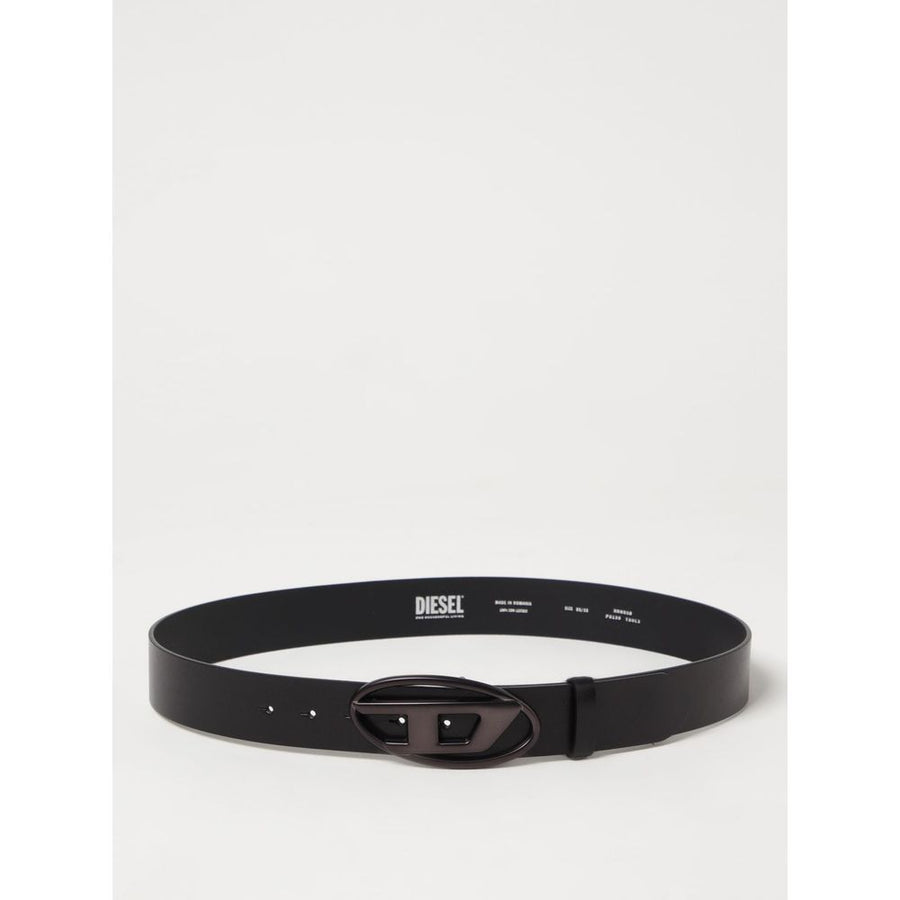 Black Leather Regular Belt