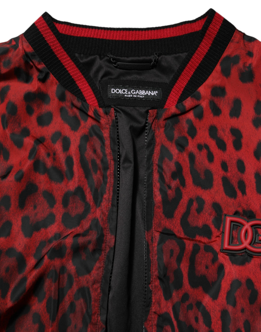 Dolce & Gabbana 100% Polyamide jacket in red