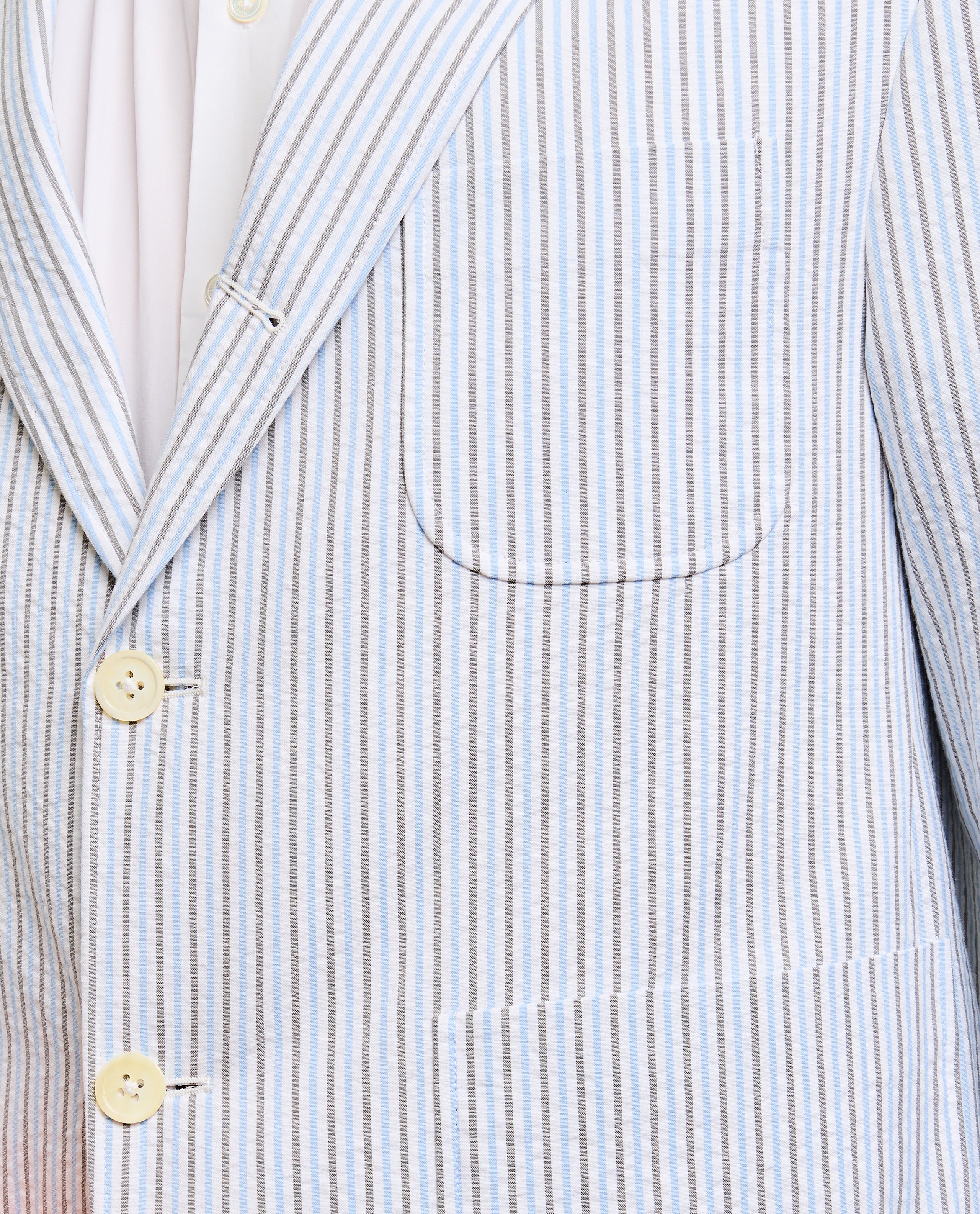 Thom Browne Jackets Clear Blue