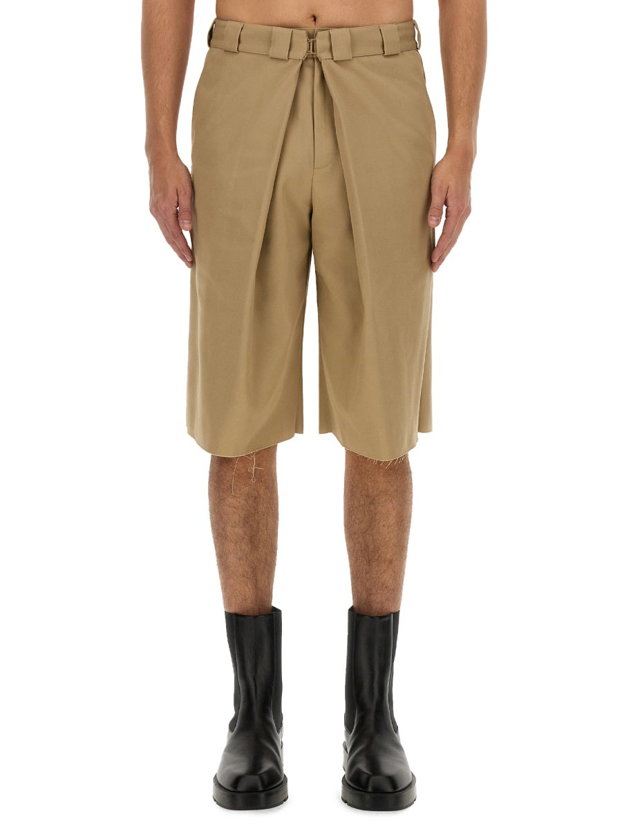 Bermuda Chino Beige Polyester Short