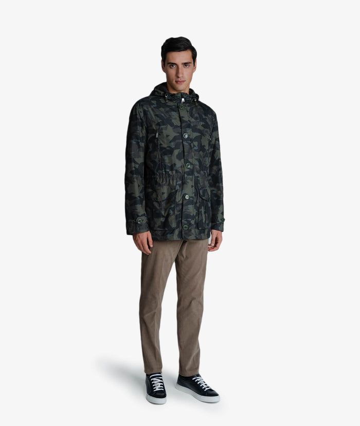 Padded Parka Olive Sportswear Jacket (no Padding)