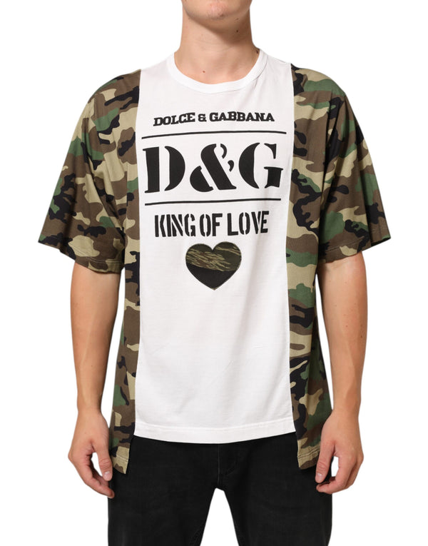 Dolce & Gabbana 100% Cotton t-shirt in white