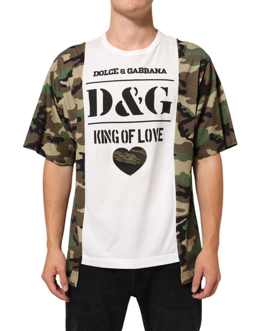 Dolce & Gabbana 100% Cotton t-shirt in white