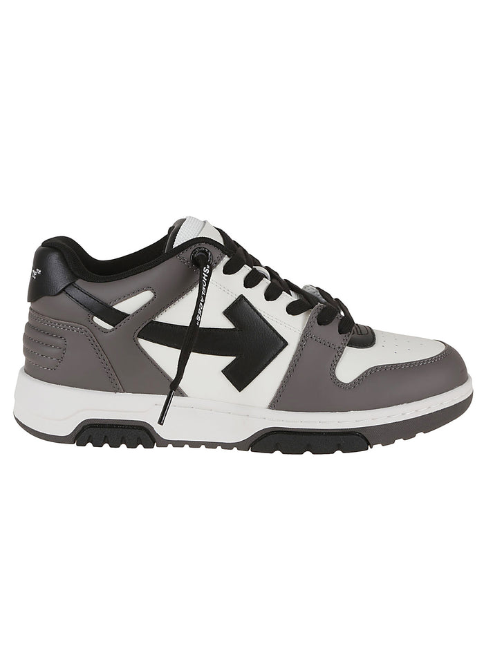 Out Of Office Calf Leather Grey Calzature