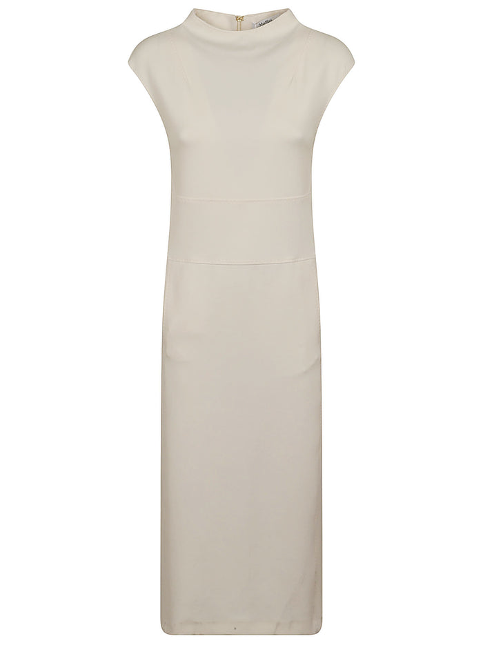 Abito Jersey Scuba Fatto White Poliammide