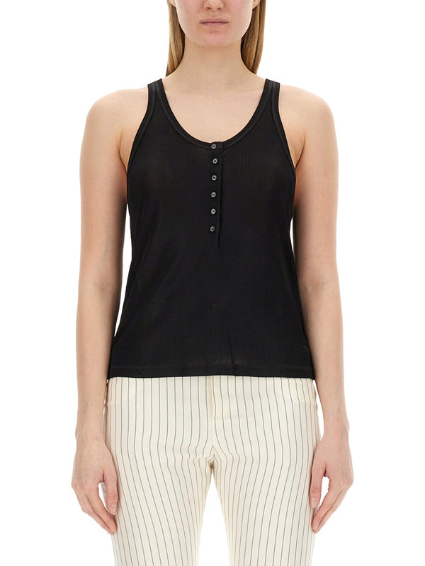 Jersey Tank Top Black