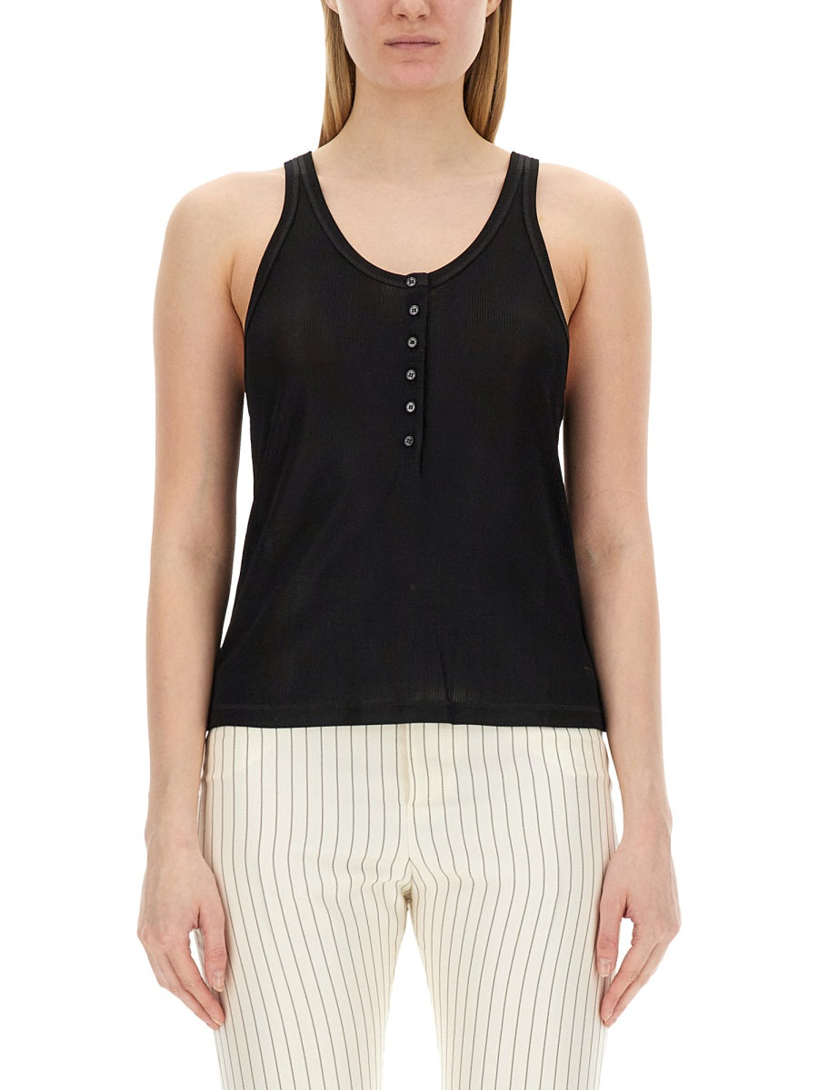 Jersey Tank Top Black