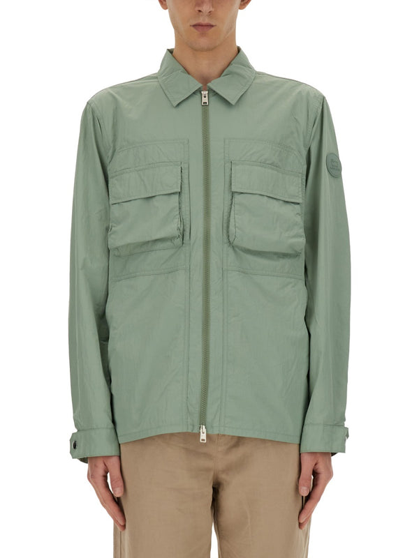 Nylon Shirt Green Polyamide