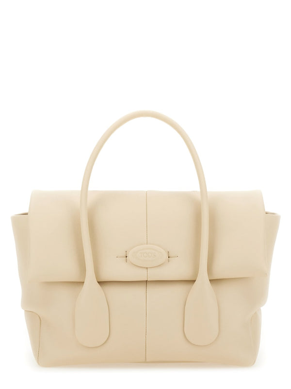 Reverse Small Di Bag White Calfskin Handbags