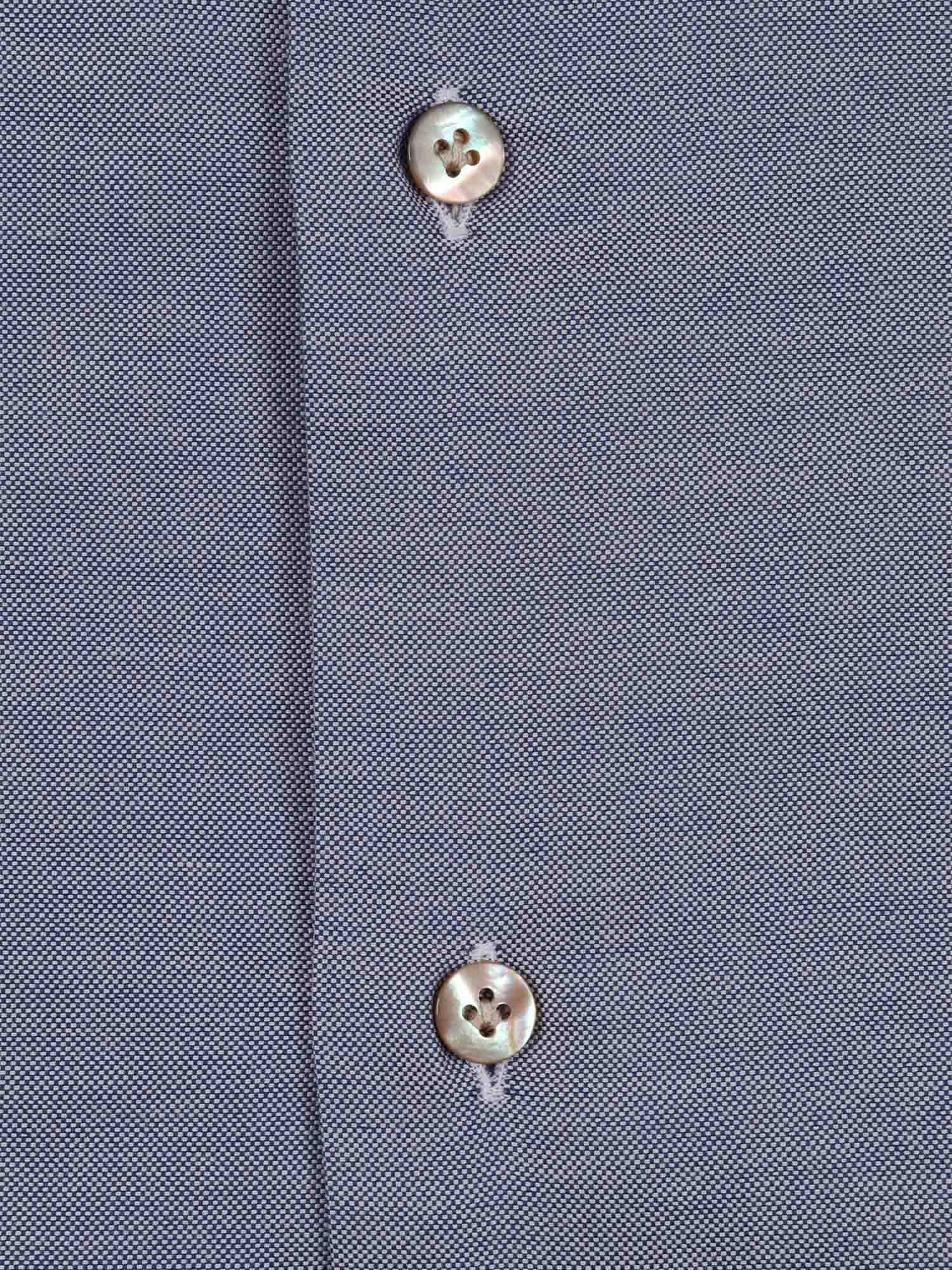 Oxford Cotton Slim Fit Shirt Blue
