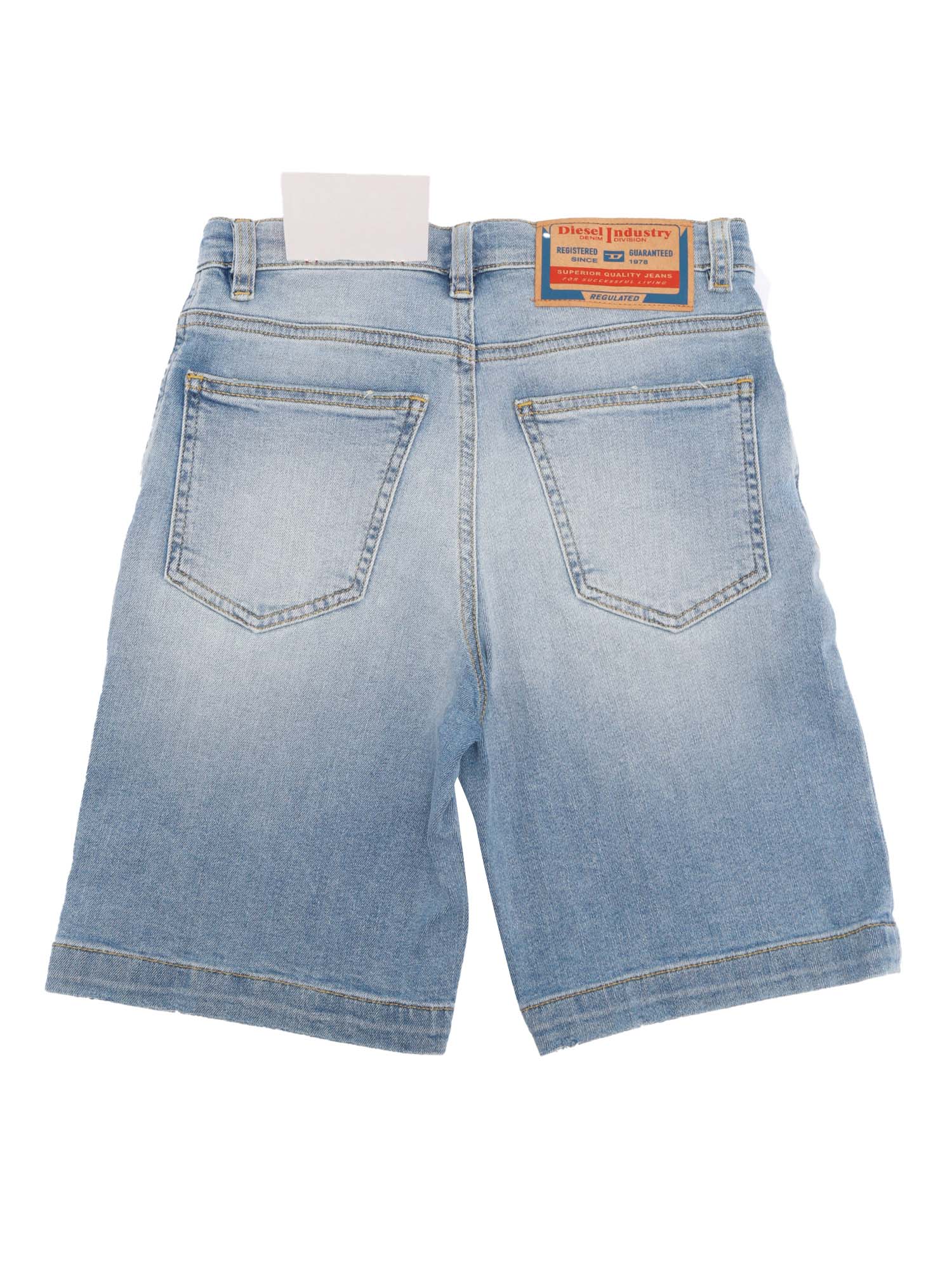Short pants Multicolor Cotton Elastane