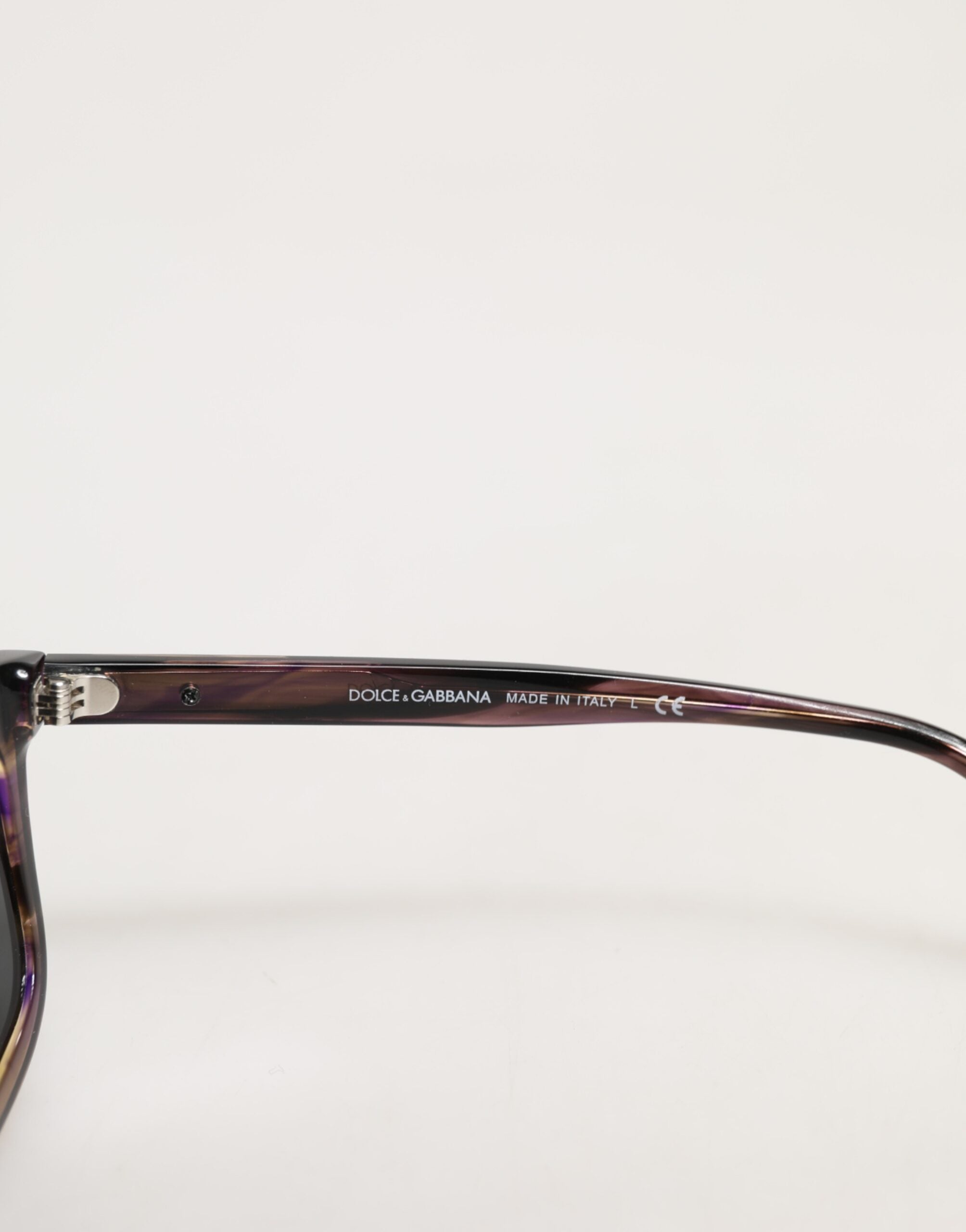 Dg4390f Havana Full Rim Acetate Round Lenses Sunglasses Brown 100