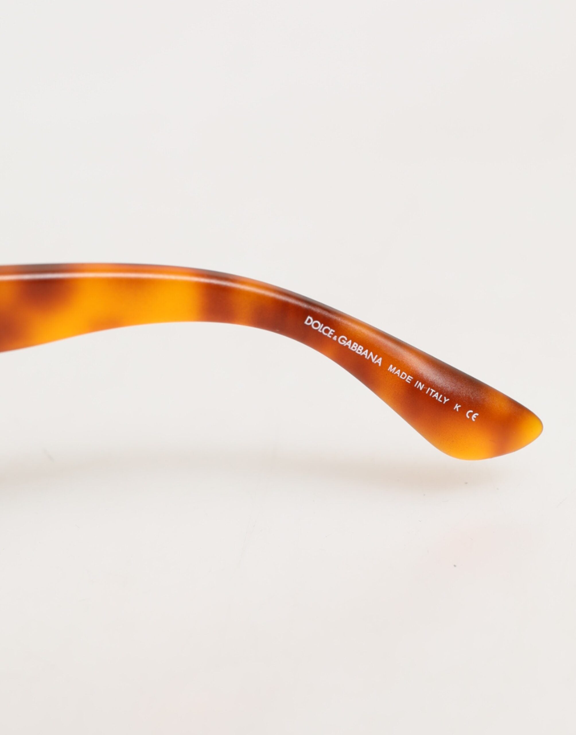Dg6089 Havana Full Rim Round Lenses Foldable Sunglasses Brown