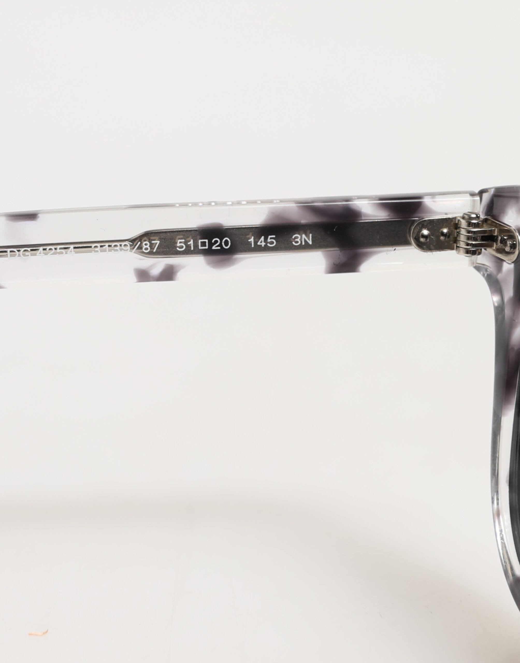 Dg4254 Havana Clear Black Tinted Lenses Sunglasses 100