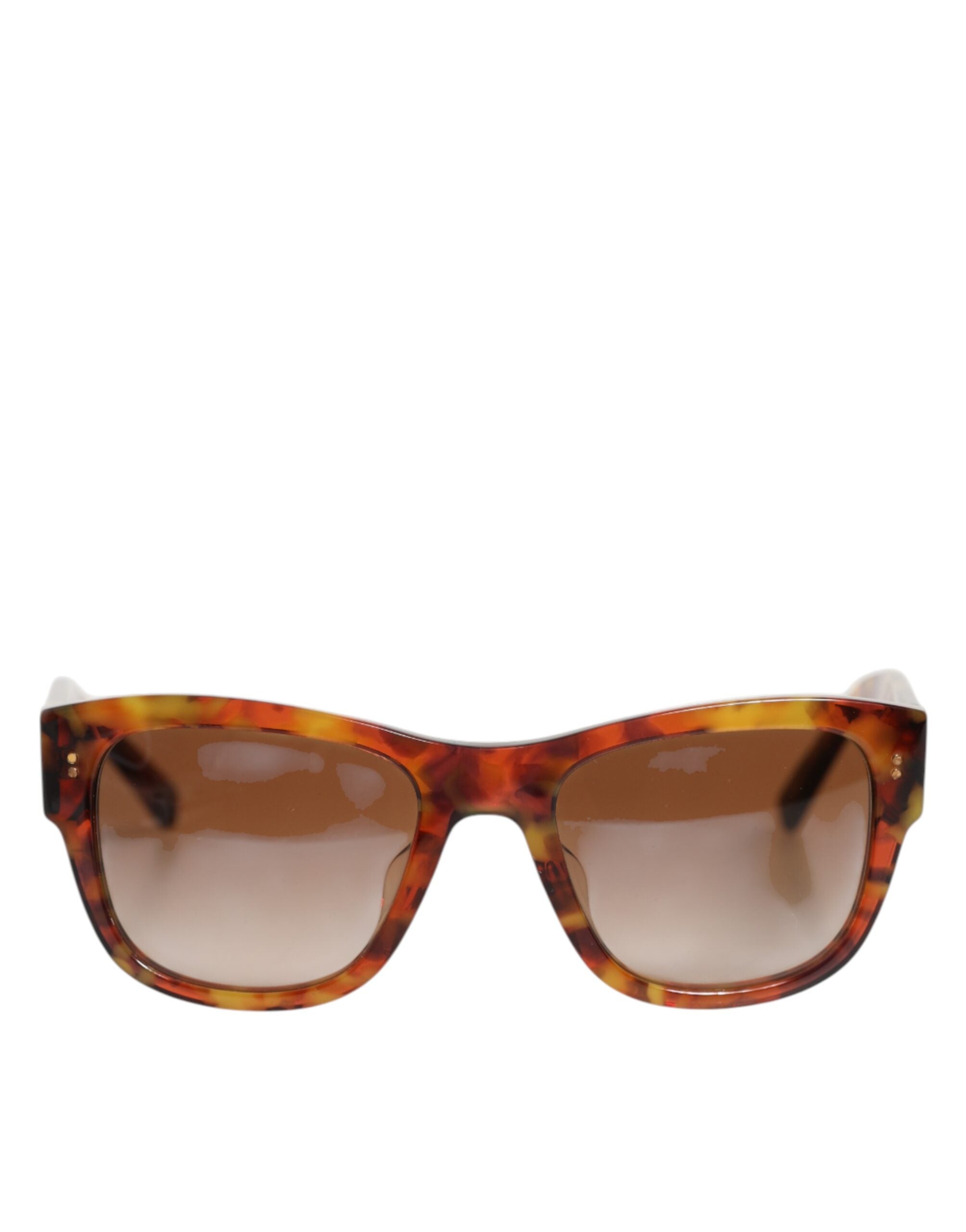 Dg4338f Brown Havana Full Rim Round Lenses Sunglasses 100