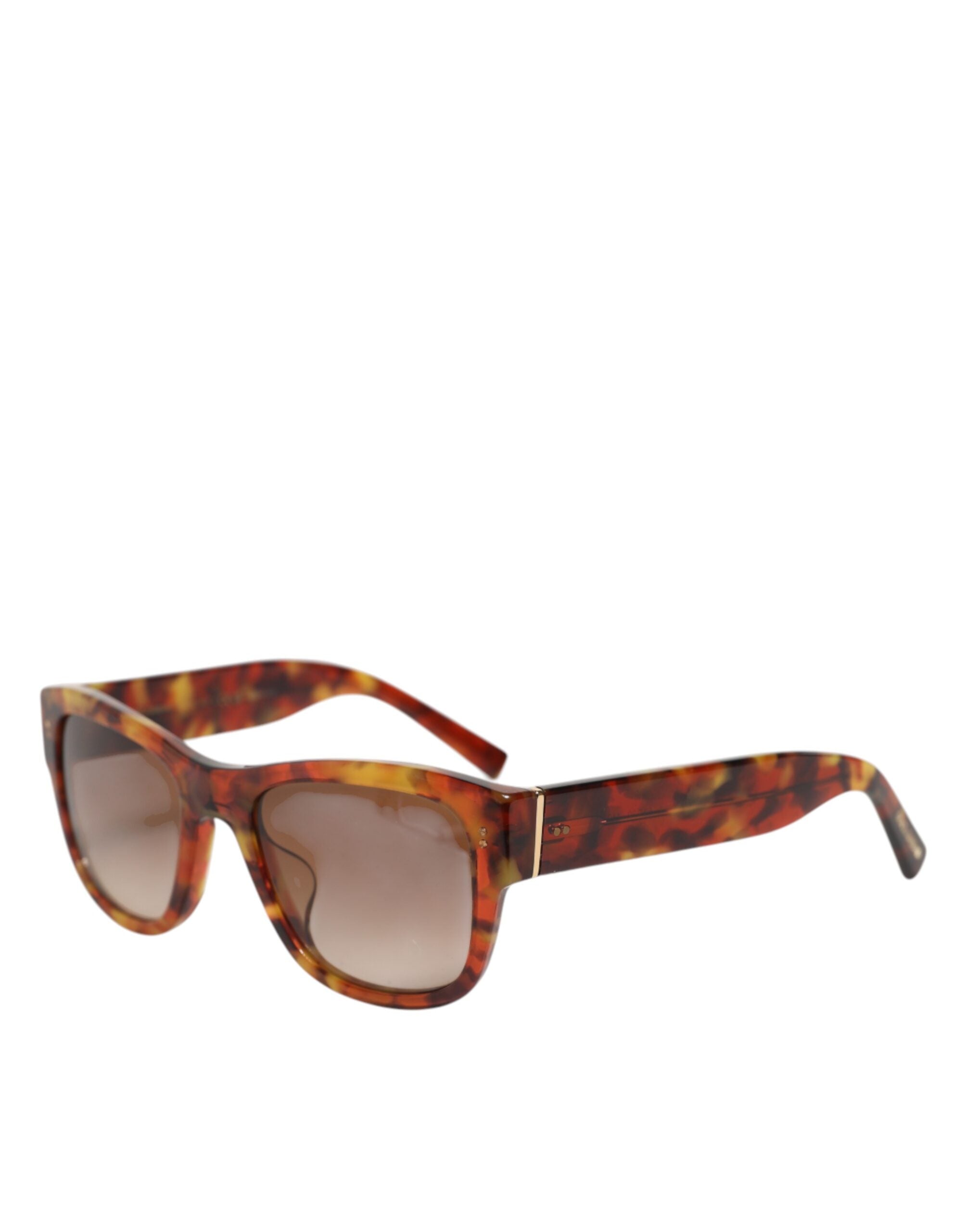 Dg4338f Brown Havana Full Rim Round Lenses Sunglasses 100