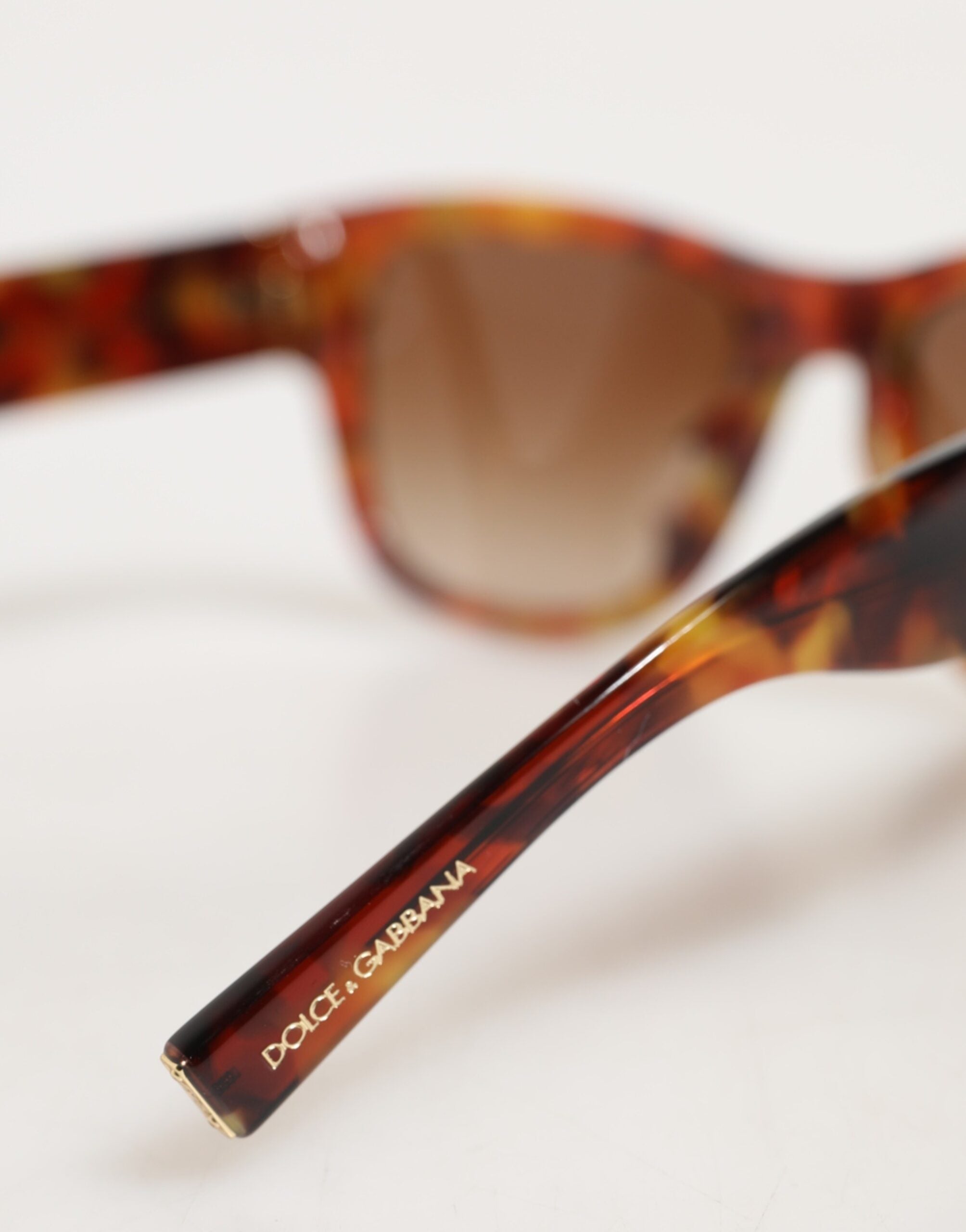 Dg4338f Brown Havana Full Rim Round Lenses Sunglasses 100